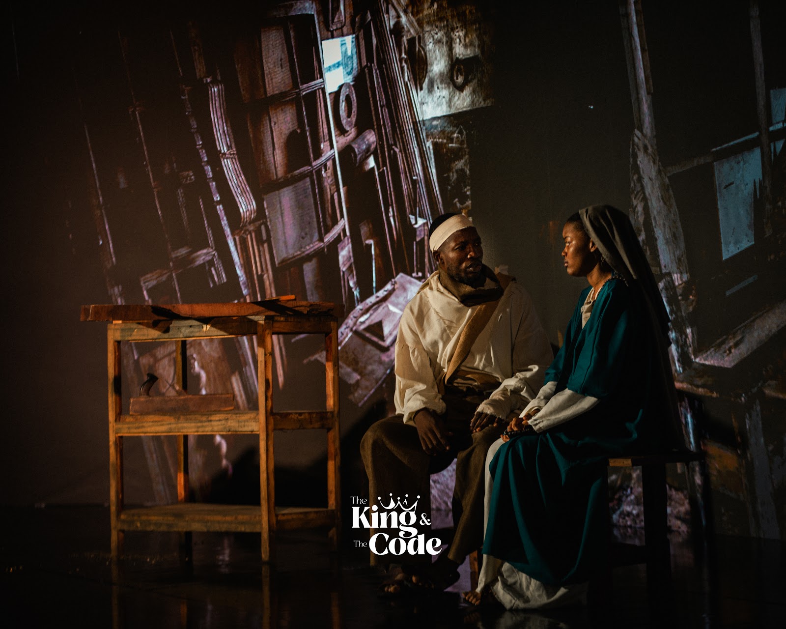 A dramatic miracle birth scene from The King & The Code